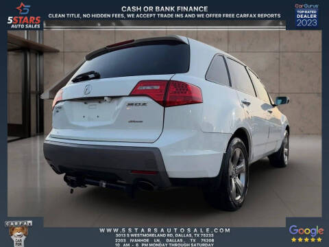 2007 Acura MDX SH-AWD w/Sport w/RES