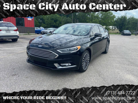 2017 Ford Fusion for sale at Space City Auto Center in Houston TX
