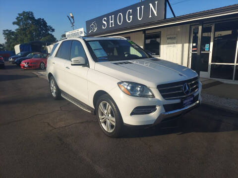 2014 Mercedes-Benz M-Class for sale at Shogun Auto Center in Hanford CA