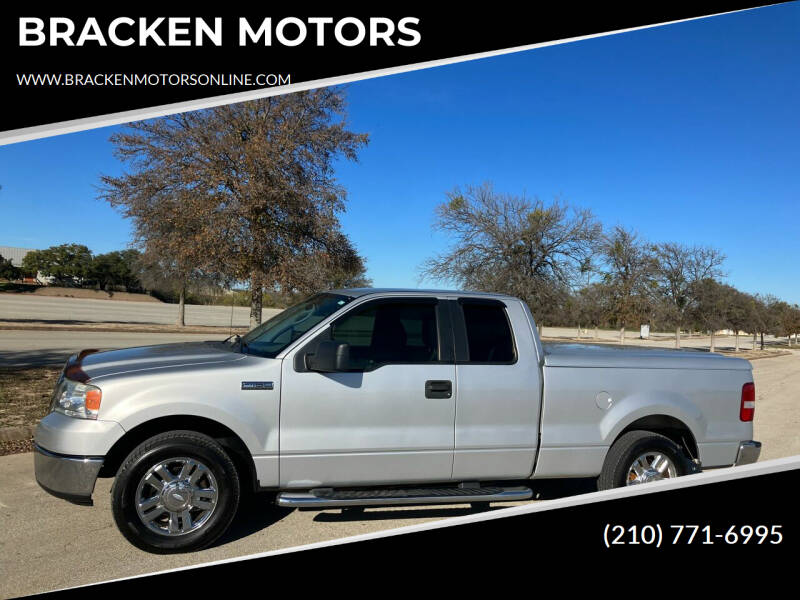 2008 Ford F-150 for sale at BRACKEN MOTORS in San Antonio TX