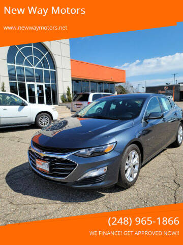 2019 Chevrolet Malibu for sale at New Way Motors in Ferndale MI