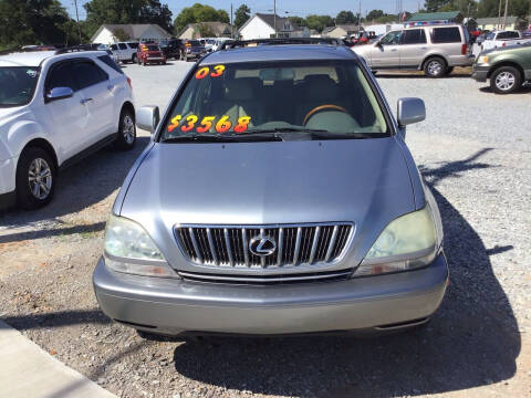 2003 Lexus RX 300 for sale at K & E Auto Sales in Ardmore AL
