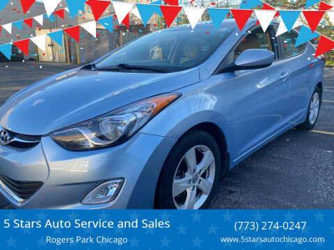 2013 Hyundai Elantra for sale at 5 Stars Auto Service and Sales in Chicago IL