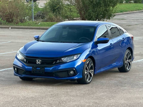 2021 Honda Civic for sale at Hadi Motors in Houston TX