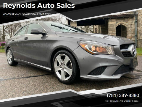 2016 Mercedes-Benz CLA for sale at Reynolds Auto Sales in Wakefield MA