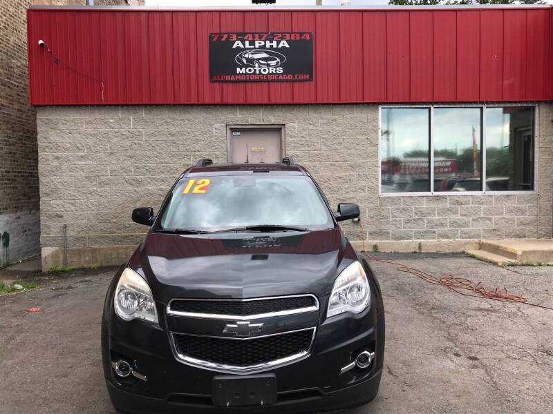 2012 Chevrolet Equinox for sale at Alpha Motors in Chicago IL