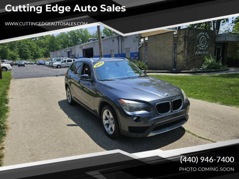 2014 BMW X1 for sale at Cutting Edge Auto Sales in Willoughby OH