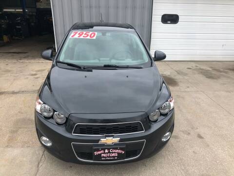 2015 Chevrolet Sonic for sale at TOWN & COUNTRY MOTORS in Des Moines IA