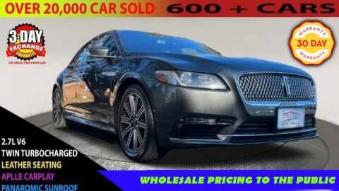 2019 Lincoln Continental for sale at AUTOS DIRECT OF FREDERICKSBURG in Fredericksburg VA