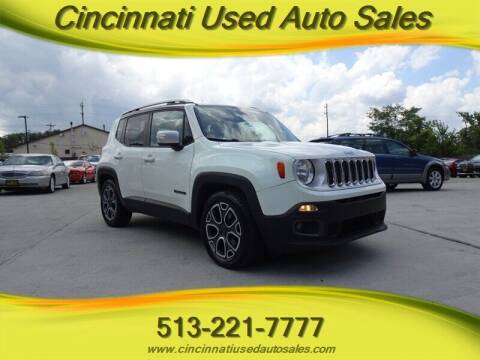 2017 Jeep Renegade for sale at Cincinnati Used Auto Sales in Cincinnati OH