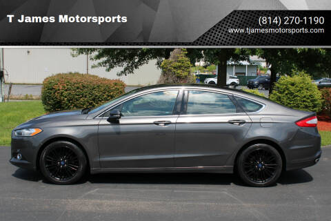 2016 Ford Fusion for sale at T James Motorsports in Gibsonia PA