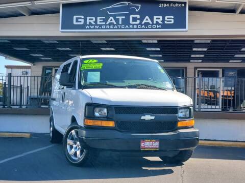 2012 Chevrolet Express for sale at Great Cars in Sacramento CA