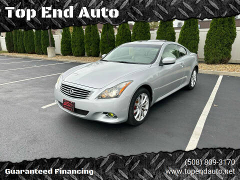 2012 Infiniti G37 Coupe for sale at Top End Auto in North Attleboro MA