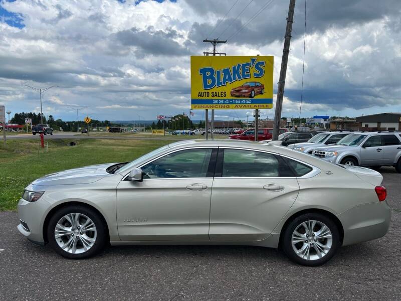 2015 Chevrolet Impala for sale at Blake's Auto Sales in Rice Lake WI