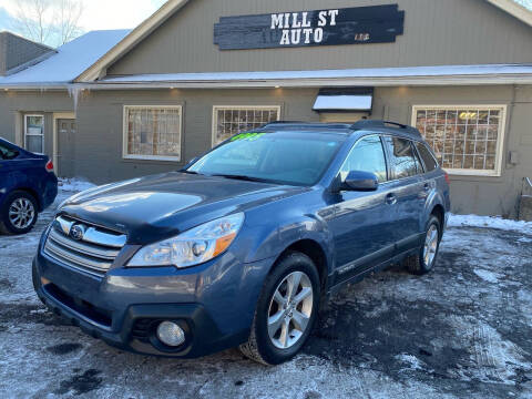 2013 Subaru Outback for sale at MILL STREET AUTO SALES LLC in Vernon CT