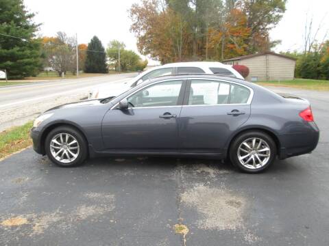 2008 Infiniti G35 for sale at Knauff & Sons Motor Sales in New Vienna OH