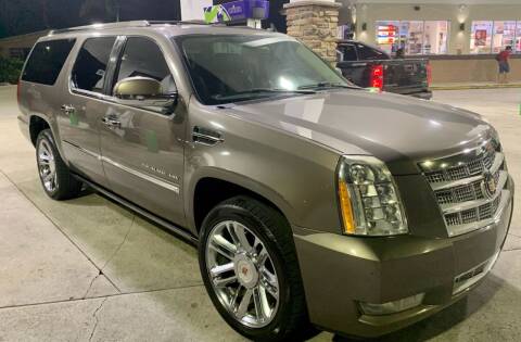 2012 Cadillac Escalade ESV for sale at Naber Auto Trading in Hollywood FL