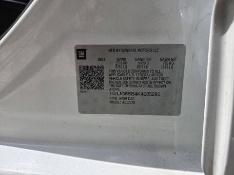 2019 Chevrolet Sonic LT Auto Fleet