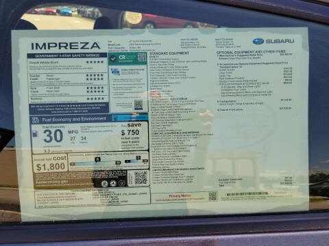 2024 Subaru Impreza Sport