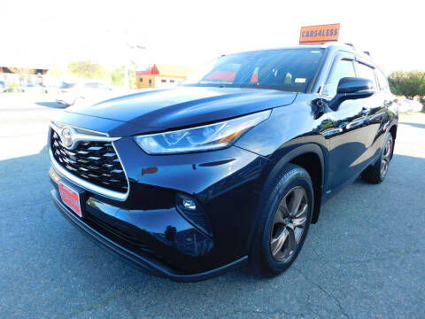 2022 Toyota Highlander Hybrid for sale at Cars 4 Less in Manassas VA