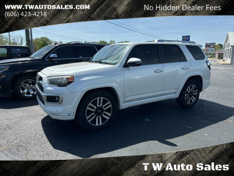 2014 Toyota 4Runner for sale at T W Auto Sales in Science Hill KY