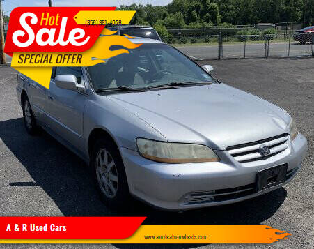 2002 Honda Accord for sale at A & R Used Cars in Clayton NJ