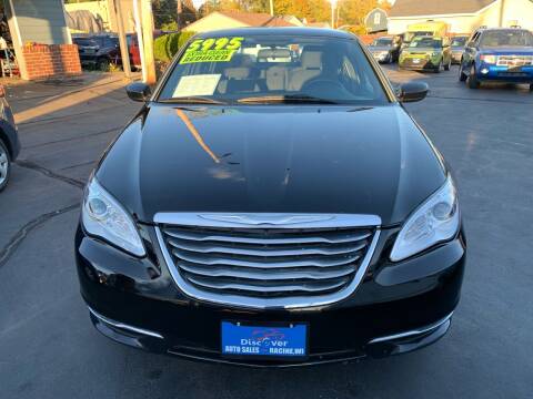 2013 Chrysler 200 for sale at DISCOVER AUTO SALES in Racine WI