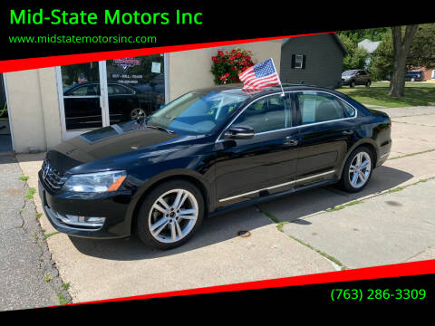 2012 Volkswagen Passat for sale at Mid-State Motors Inc in Rockford MN