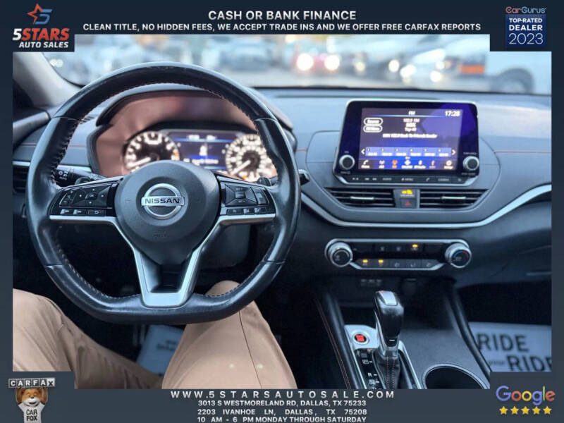 2019 Nissan Altima 2.5 SR