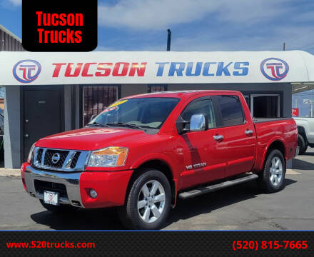 2011 Nissan Titan for sale at Tucson Trucks in Tucson AZ