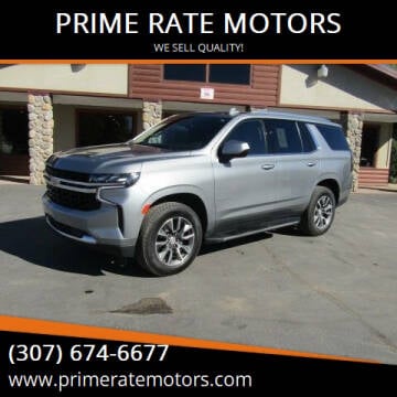 2023 Chevrolet Tahoe for sale at PRIME RATE MOTORS in Sheridan WY