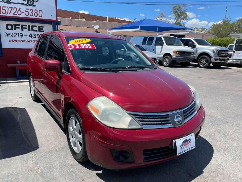 2007 Nissan Versa for sale at Os'Cars Motors in El Paso TX
