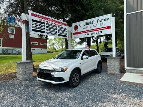 2016 Mitsubishi Outlander Sport for sale at Caulfields Family Auto Sales in Bath PA