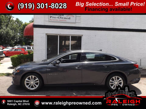 2018 Chevrolet Malibu for sale at Raleigh Pre-Owned in Raleigh NC