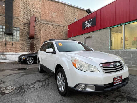 2011 Subaru Outback for sale at Alpha Motors in Chicago IL