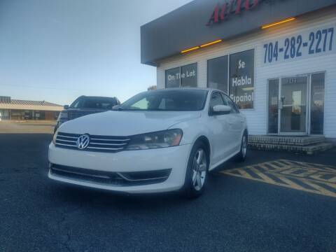 2013 Volkswagen Passat for sale at Auto America - Monroe in Monroe NC