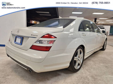 2008 Mercedes-Benz S-Class S 550 4MATIC