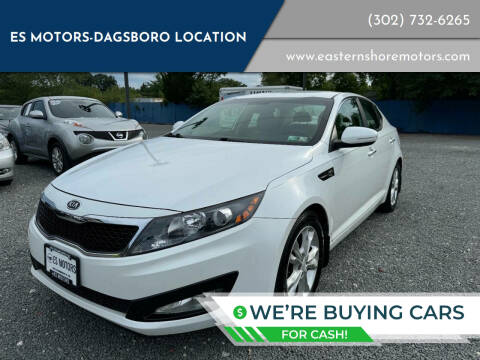 2012 Kia Optima for sale at ES Motors-DAGSBORO location in Dagsboro DE