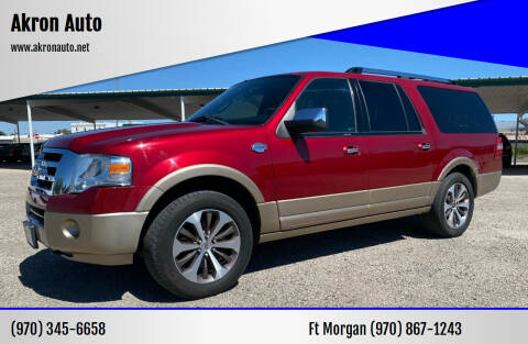 2014 Ford Expedition EL for sale at Akron Auto in Akron CO