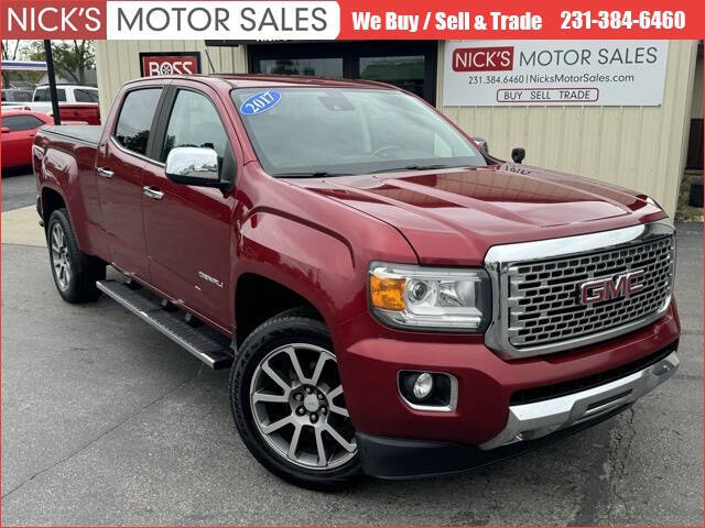 2017 GMC Canyon for sale at Nick's Motor Sales in Kalkaska MI