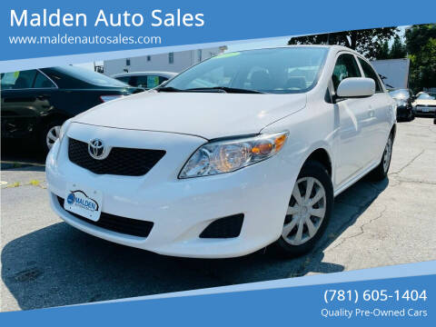 2010 Toyota Corolla for sale at Malden Auto Sales in Malden MA