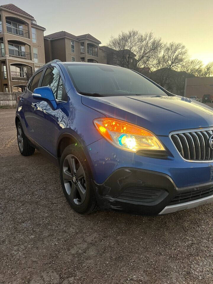 Blue 2014 Buick Encore Base Base 4dr Crossover 2