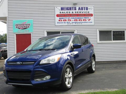 2015 Ford Escape for sale at Heights Auto Sales in Peoria Heights IL