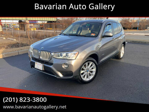 2016 BMW X3 for sale at Bavarian Auto Gallery in Bayonne NJ