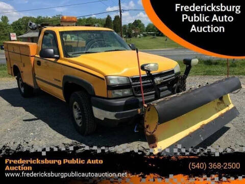 2006 Chevrolet Silverado 2500HD for sale at FPAA in Fredericksburg VA