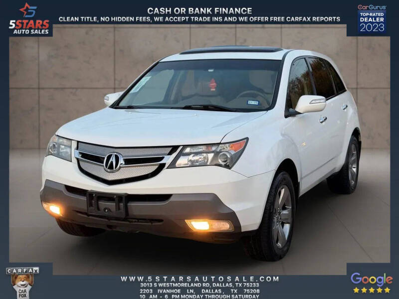 2007 Acura MDX SH-AWD w/Sport w/RES