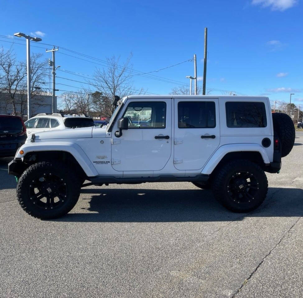 2015 Jeep Wrangler Unlimited for sale at JM4 Auto in Webster, NY