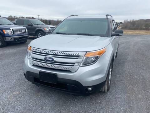 2014 Ford Explorer for sale at Riverside Motors in Glenfield NY