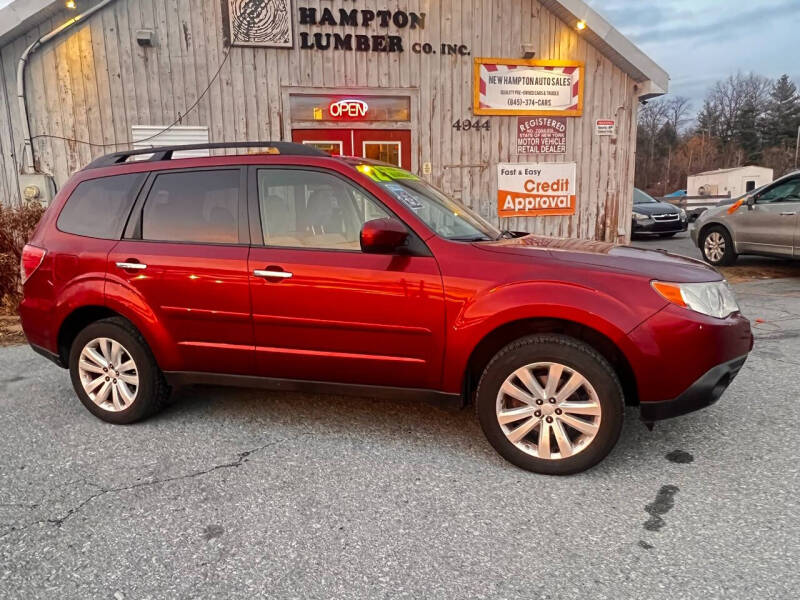 2012 Subaru Forester for sale at New Hampton Auto Sales in New Hampton NY