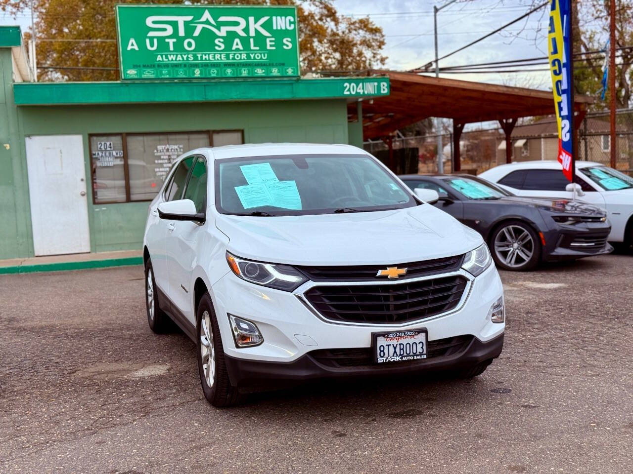 2018 Chevrolet Equinox for sale at STARK AUTO SALES INC in Modesto, CA